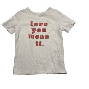 Little Co. Organic Love You Mean It Tee